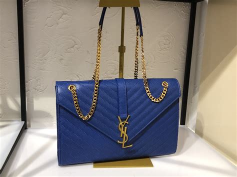 ysl light blue bag